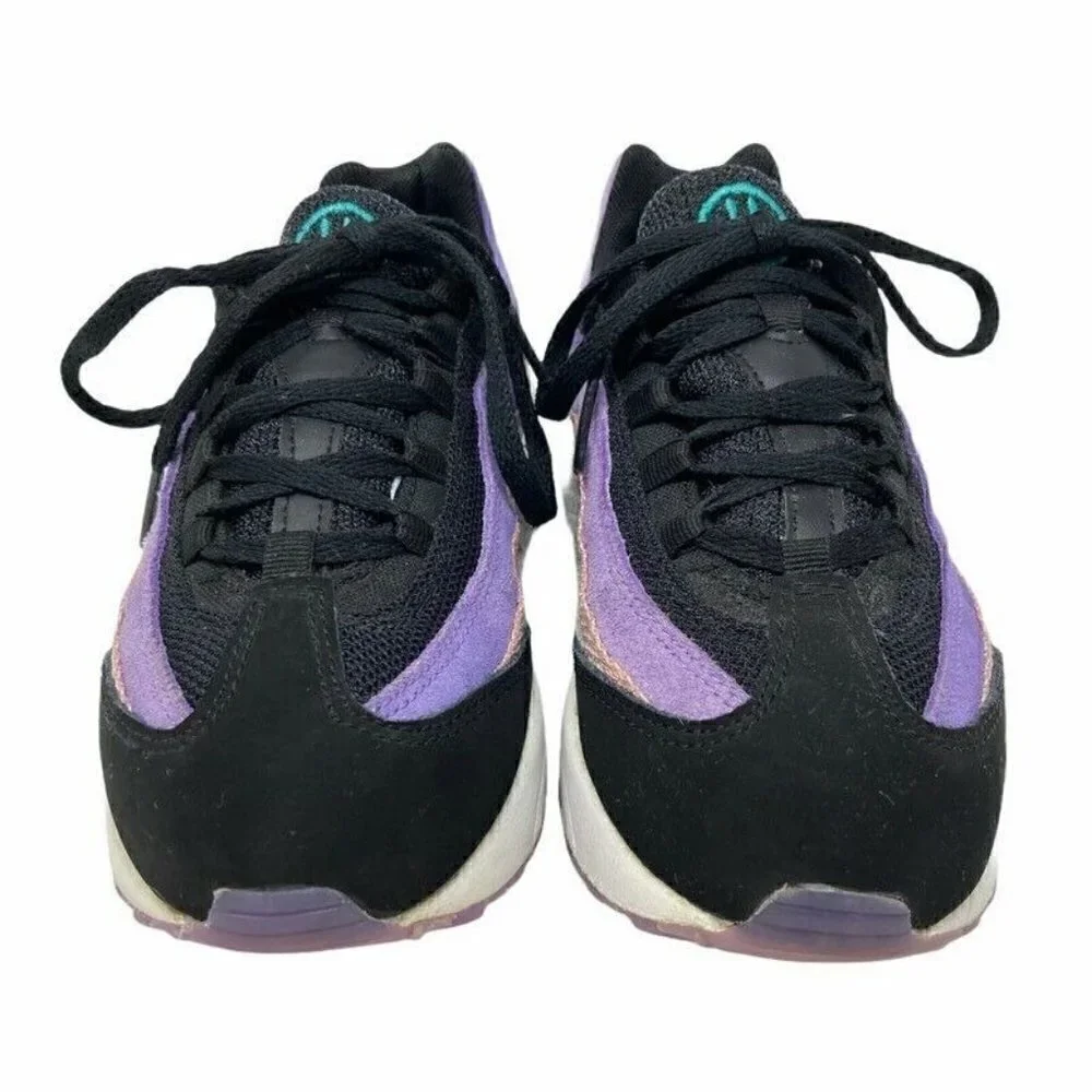 Nike Air Max 95 Sneakers Black Purple Girls 2 - Picture 3 of 10